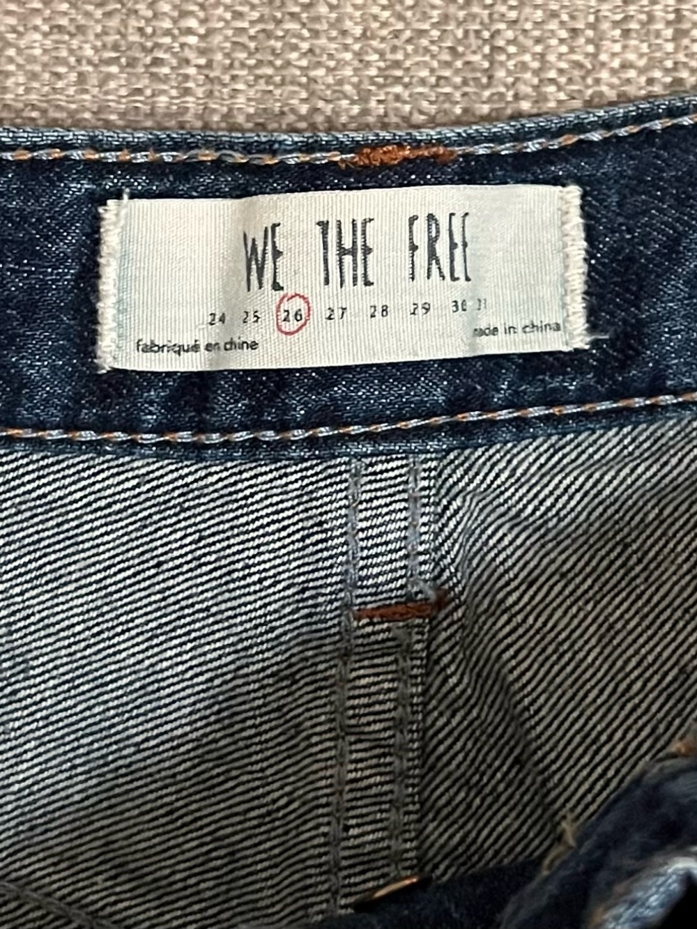 We The Free Fields of Sun Denim Shorts - Picture 5 of 7
